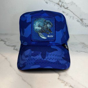 NEW Goorin Brothers Farm Trucker Hat - BEAVER "BUSY"
